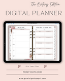 Digital Planner-The Botany Edition-Rosy Outlook