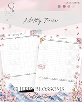 Printable Planner Bundle-Cherry Blossom Collection