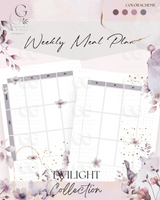 Printable Planner Bundle-Twilight Collection