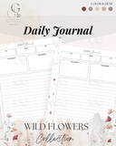 Printable Planner Bundle-Wildflowers Collection