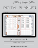 Digital Planner-The Abstract Shapes Edition-Grey Chateau