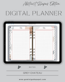 Digital Planner-The Abstract Shapes Edition-Grey Chateau