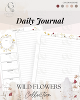 Printable Planner Bundle-Wildflowers Collection