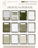 5-Subject Digital Notebook-Blooming Spring Edition