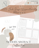 Printable Planner Bundle-Modern Abstract Collection