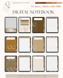 5-Subject Digital Notebook-Warm Autumn Edition