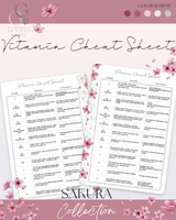 Printable Planner Bundle-Sakura Collection