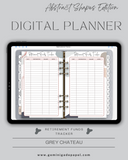 Digital Planner-The Abstract Shapes Edition-Grey Chateau