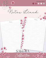 Printable Planner Bundle-Sakura Collection