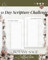 Printable Planner Bundle-Botany Sage Collection