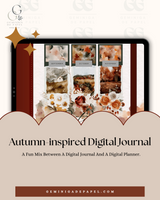 Digital Daily Journal: Warm Autumn Edition