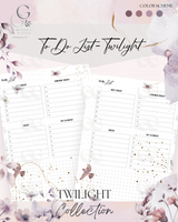 Printable Planner Bundle-Twilight Collection