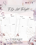 Printable Planner Bundle-Twilight Collection