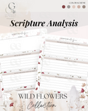 Printable Planner Bundle-Wildflowers Collection