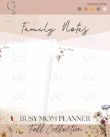 Printable Planner Bundle-Busy Mom Collection