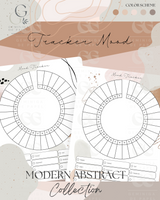 Printable Planner Bundle-Modern Abstract Collection