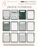 5-Subject Digital Notebook-Blooming Spring Edition