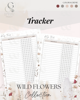 Printable Planner Bundle-Wildflowers Collection