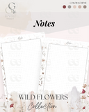 Printable Planner Bundle-Wildflowers Collection