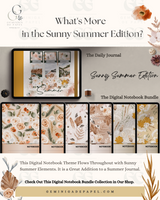 Digital Daily Journal: Sunny Summer Edition