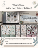 Digital Daily Journal: Cozy Winter Edition