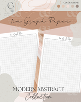 Printable Planner Bundle-Modern Abstract Collection