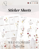 Printable Planner Bundle-Wildflowers Collection