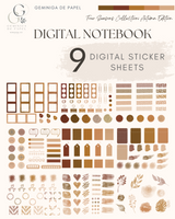 5-Subject Digital Notebook-Warm Autumn Edition