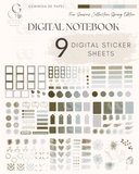 5-Subject Digital Notebook-Blooming Spring Edition