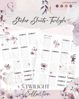 Printable Planner Bundle-Twilight Collection