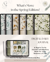 5-Subject Digital Notebook-Blooming Spring Edition