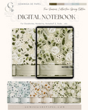 5-Subject Digital Notebook-Blooming Spring Edition