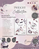 Printable Planner Bundle-Twilight Collection