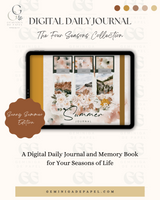 Digital Daily Journal: Sunny Summer Edition