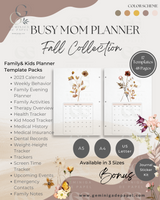 Printable Planner Bundle-Busy Mom Collection