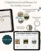 5-Subject Digital Notebook-Blooming Spring Edition