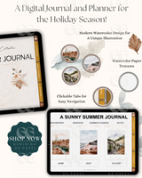 5-Subject Digital Notebook-Sunny Summer Edition