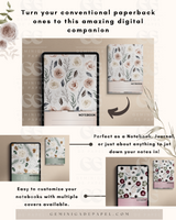 5-Subject Digital Notebook-Cozy Winter Edition