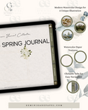 Digital Daily Journal: Blooming Spring Edition