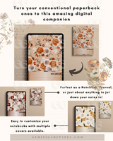 5-Subject Digital Notebook-Warm Autumn Edition