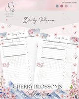 Printable Planner Bundle-Cherry Blossom Collection