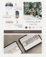 GoodNotes Sticker Book & Stickers-Cozy Winter Edition