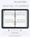 Digital Planner-Minimalist Edition-Dusty Blue