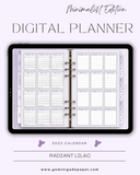 Digital Planner-Minimalist Edition-Radiant Lilac