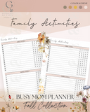 Printable Planner Bundle-Busy Mom Collection