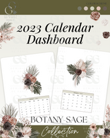 Printable Planner Bundle-Botany Sage Collection