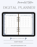 Digital Planner-Minimalist Edition-Dusty Blue