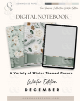 5-Subject Digital Notebook-Cozy Winter Edition