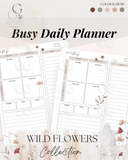 Printable Planner Bundle-Wildflowers Collection