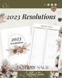 Printable Planner Bundle-Botany Sage Collection